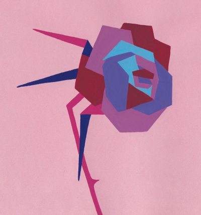 Imaginature-Geometric-Rose-2 by rowena helston